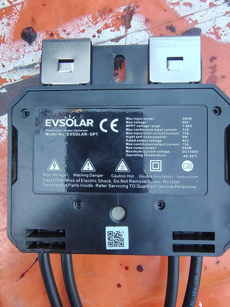EVSolar solar optimizer nieuw 1 stuks, tot 600W zonnepaneel, Ophalen of Verzenden, Zo goed als nieuw, Omvormer