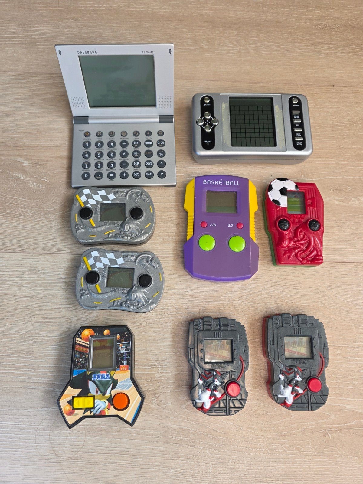 Set van LCD computers en zakcomputer - Sega, Sonic, Sudoku, Ophalen of Verzenden, Gebruikt