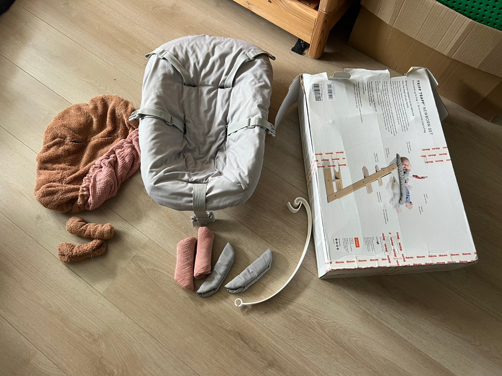 Stokke tripp trapp newborn set nieuw model met 2 standen, Ophalen, Zo goed als nieuw, Overige typen