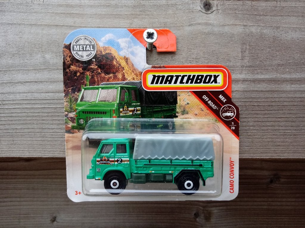 Camo Convoy Matchbox, Hobby en Vrije tijd, Ophalen, Nieuw, Auto