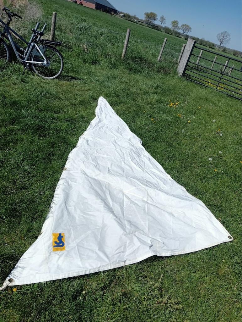 1x Storm Fok. van Jan Schokker's Zeilmakerij IJsselmeer, Ophalen of Verzenden, Zo goed als nieuw, Stormfok, Minder dan 15 m²