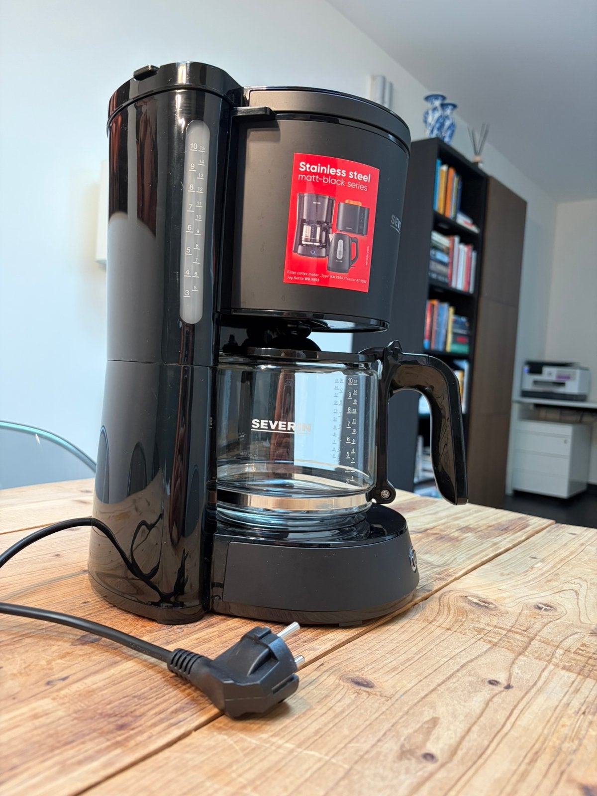 Filterkoffiezetapparaat, Ophalen, Koffiemachine, Gemalen koffie, Zo goed als nieuw