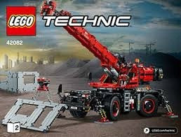 LEGO Technic 42082 Kraan voor zware toepassingen, Lego, Compleet, Ophalen of Verzenden, Zo goed als nieuw