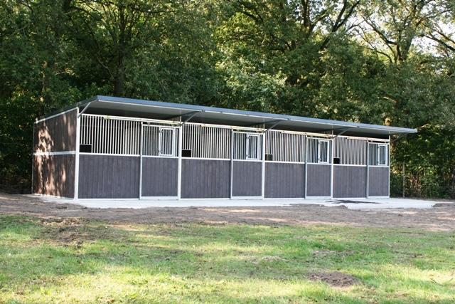 Paardenboxen, buitenboxen, buitenstal, boxen, Dieren en Toebehoren, Stalling en Weidegang, Stalling, 4 paarden of pony's of meer