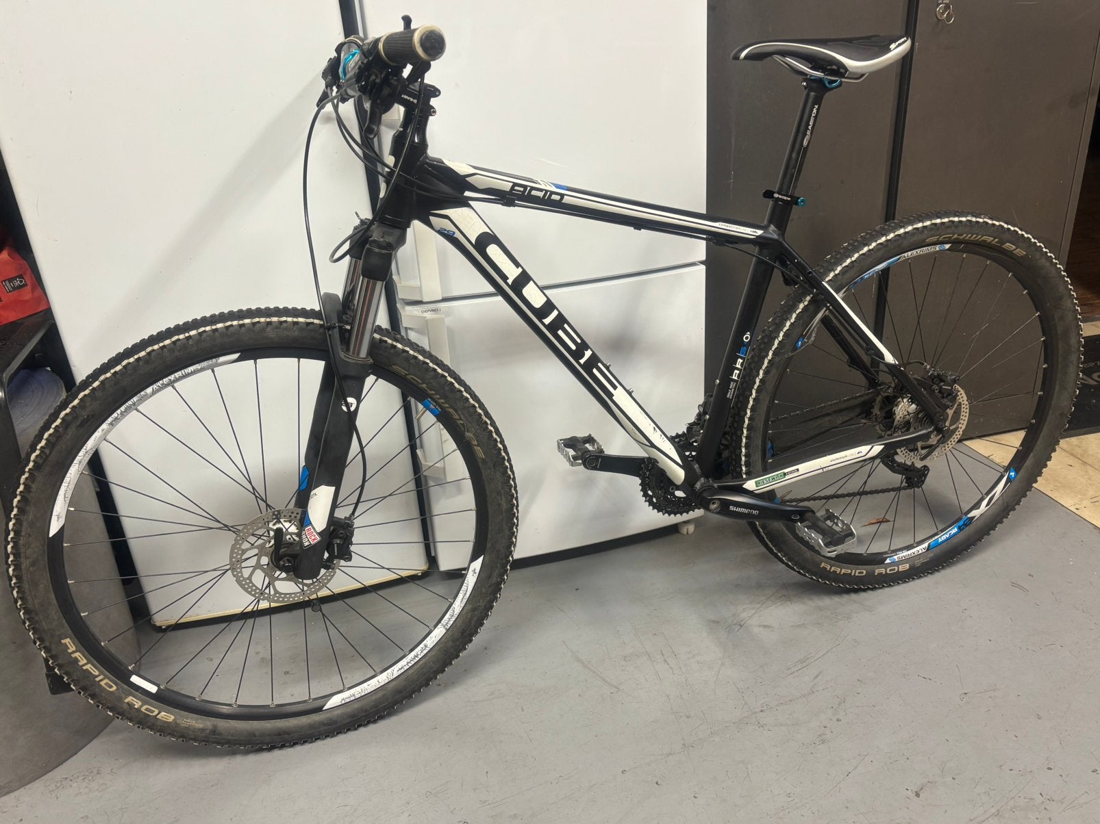 Mountainbike 29 inch Cube Acid Competition Line, maat 50 cm, Hardtail, 49 tot 53 cm, Zo goed als nieuw, Schijfrem