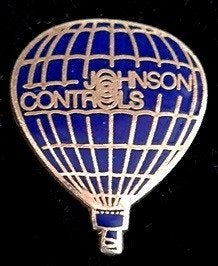 Johnson Controls ballon pin, Verzamelen, Verzenden, Nieuw, Transport, Speldje of Pin