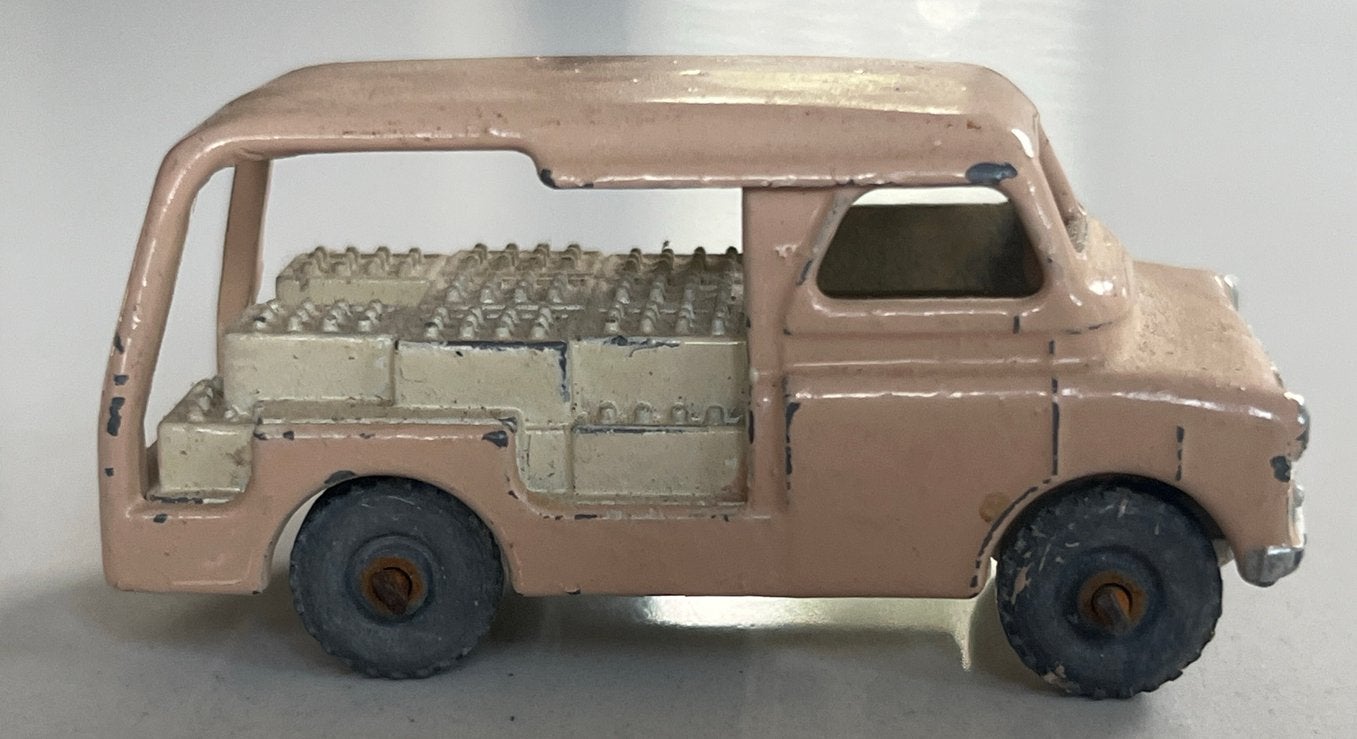 Vintage Matchbox Lesney Bedford bestelwagen nr. 29, Ophalen of Verzenden, Gebruikt, Overige typen