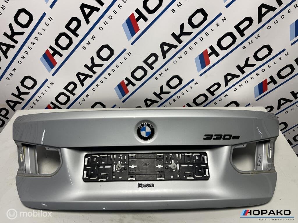 Kofferklep BMW 3 serie F30 sedan | Glaciersilver A83, Gebruikt, Achterklep, Einsteinlaan 5 rijswijk, Bmw