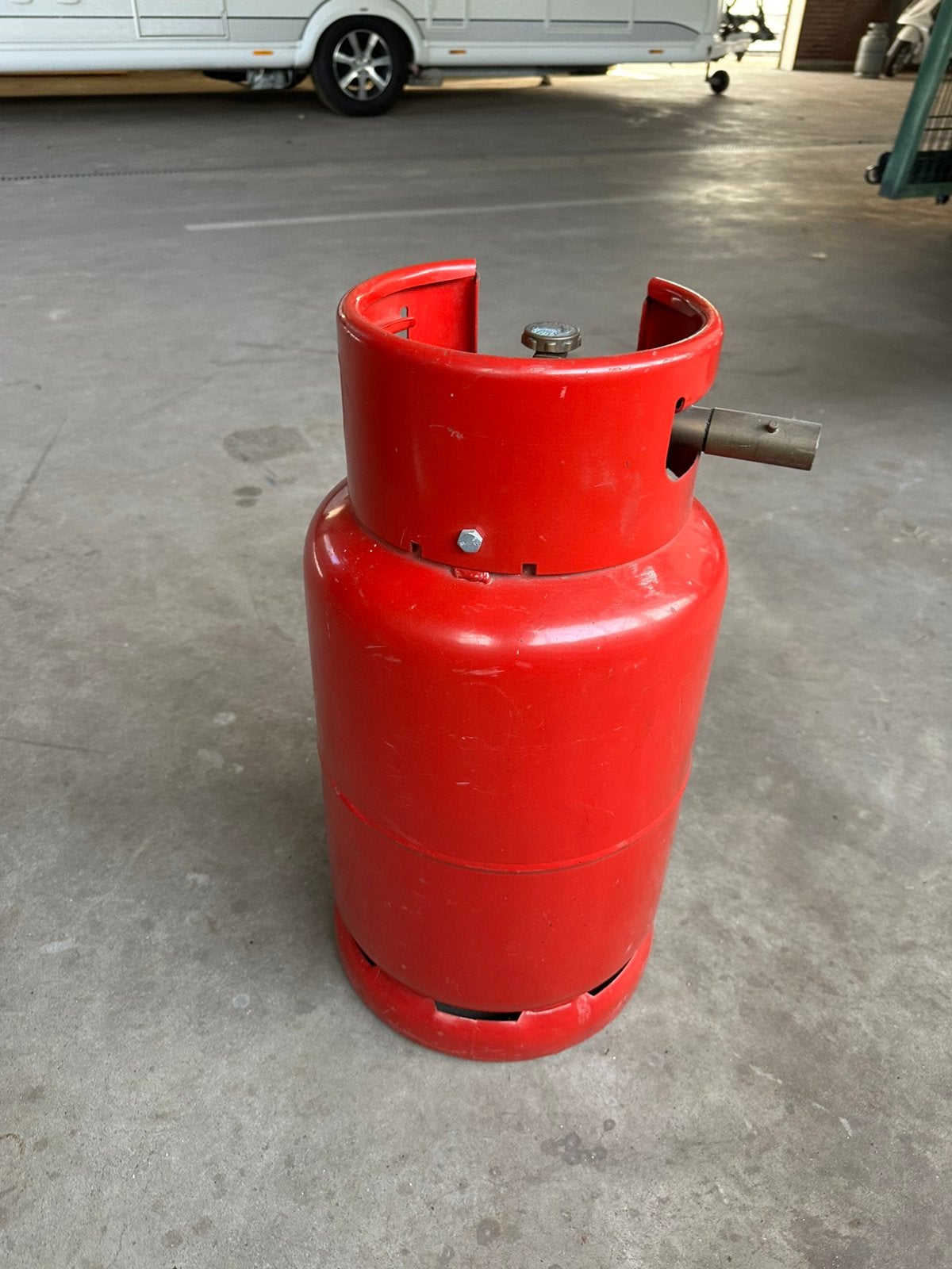 Gasfles lpg, Ophalen, Zo goed als nieuw