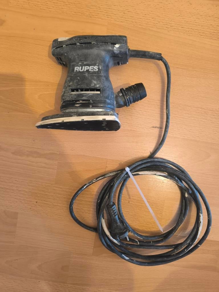 RUPES Delta Schuurmachine - Gebruikt, Ophalen of Verzenden, Gebruikt, Minder dan 600 watt, Excentrische schuurmachine
