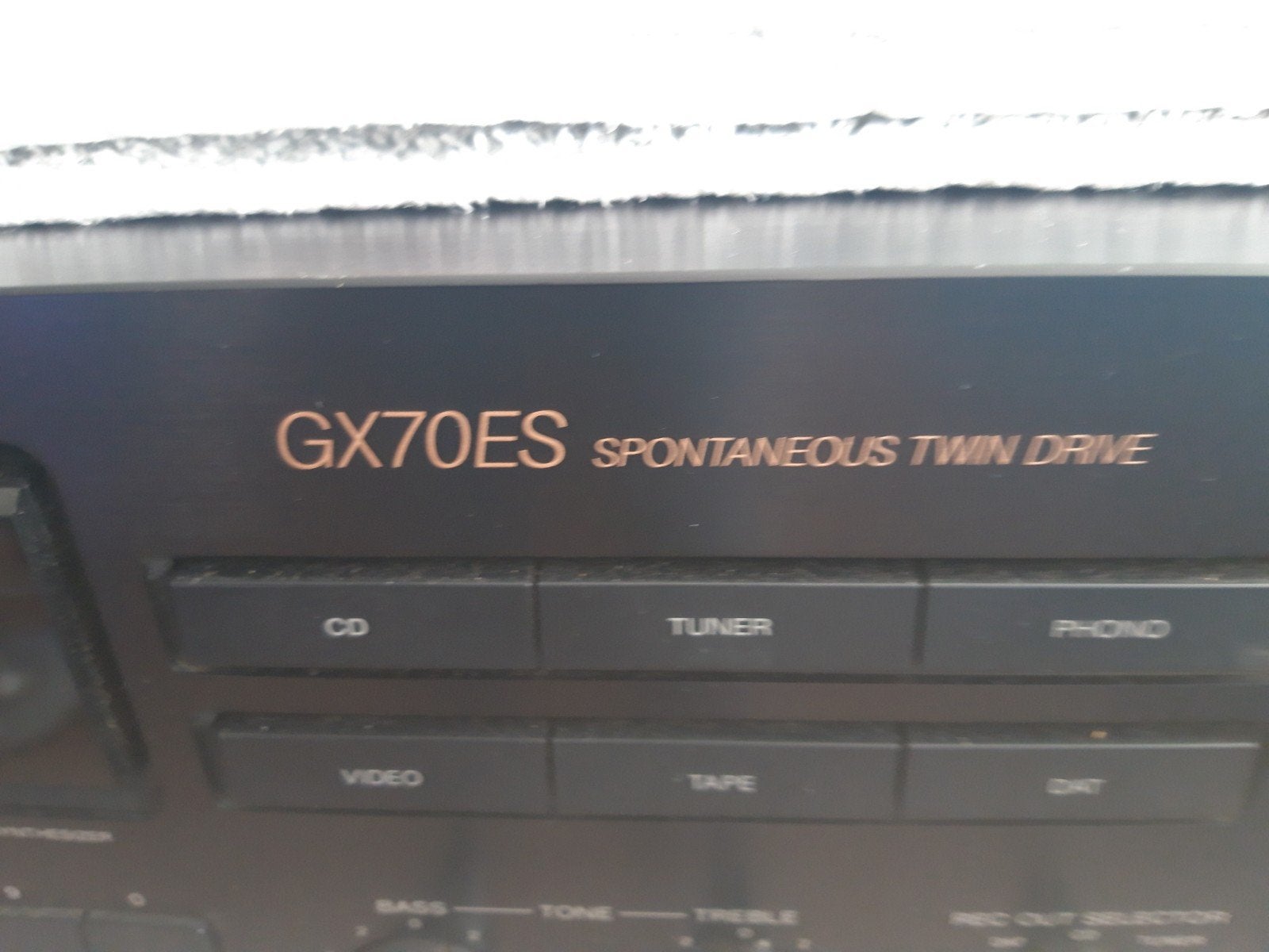 Sony GX70ES Receiver - Spontaneous Twin Drive
