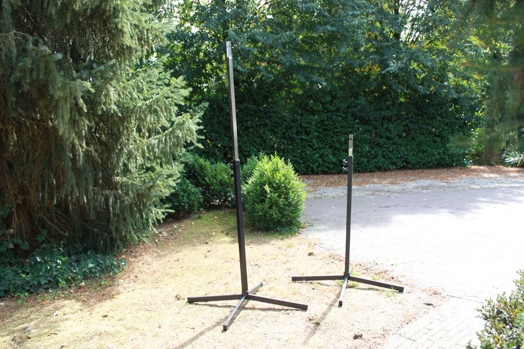 Luidspreker standaard 2x heavy duty, Muziek en Instrumenten, Ophalen, Gebruikt, Licht of Laser