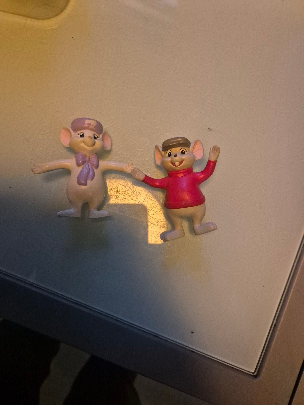 Vintage Disney Reddertjes figuren - Bianca en Bernard, Ophalen of Verzenden, Gebruikt