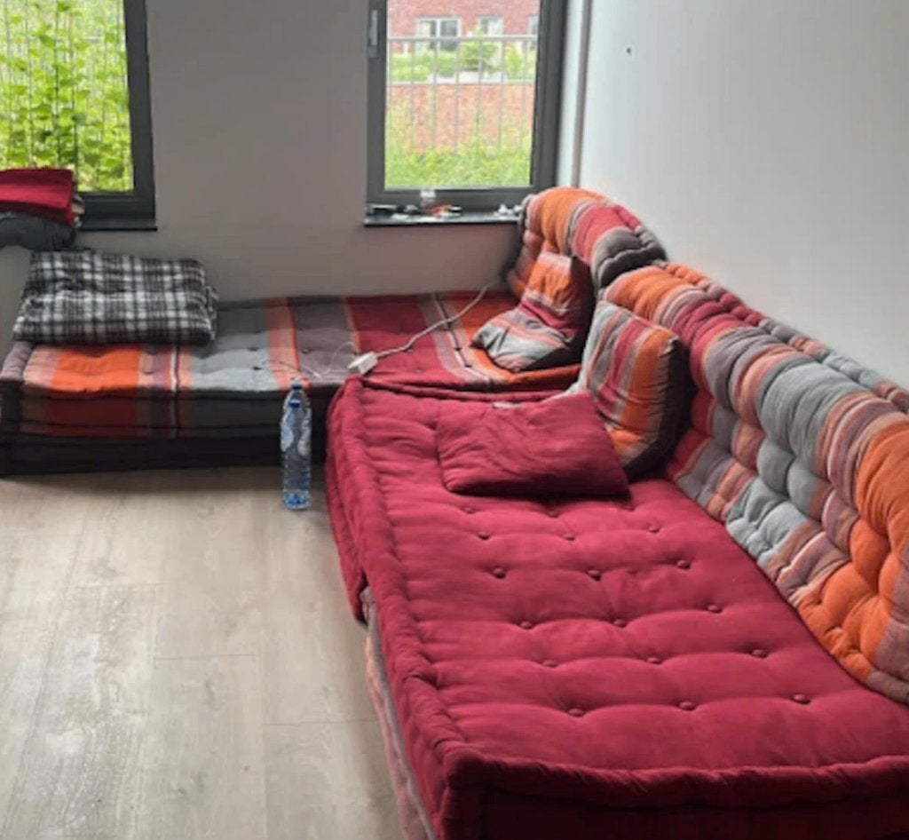 modulaire Mahjong Look a like bank Hans Hopfer, Ophalen, Gebruikt, 100 tot 125 cm, Boho hippe modern design mediteraans oosters