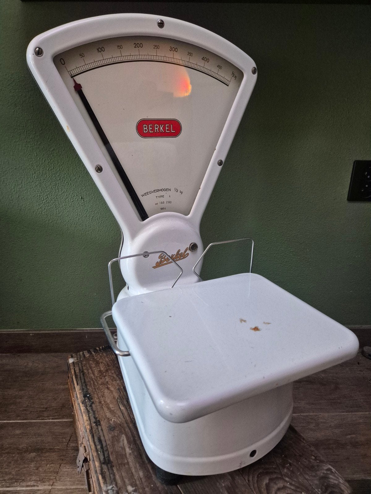 Berkel weegschaal type L uit 1954, Ophalen, Minder dan 10 kg