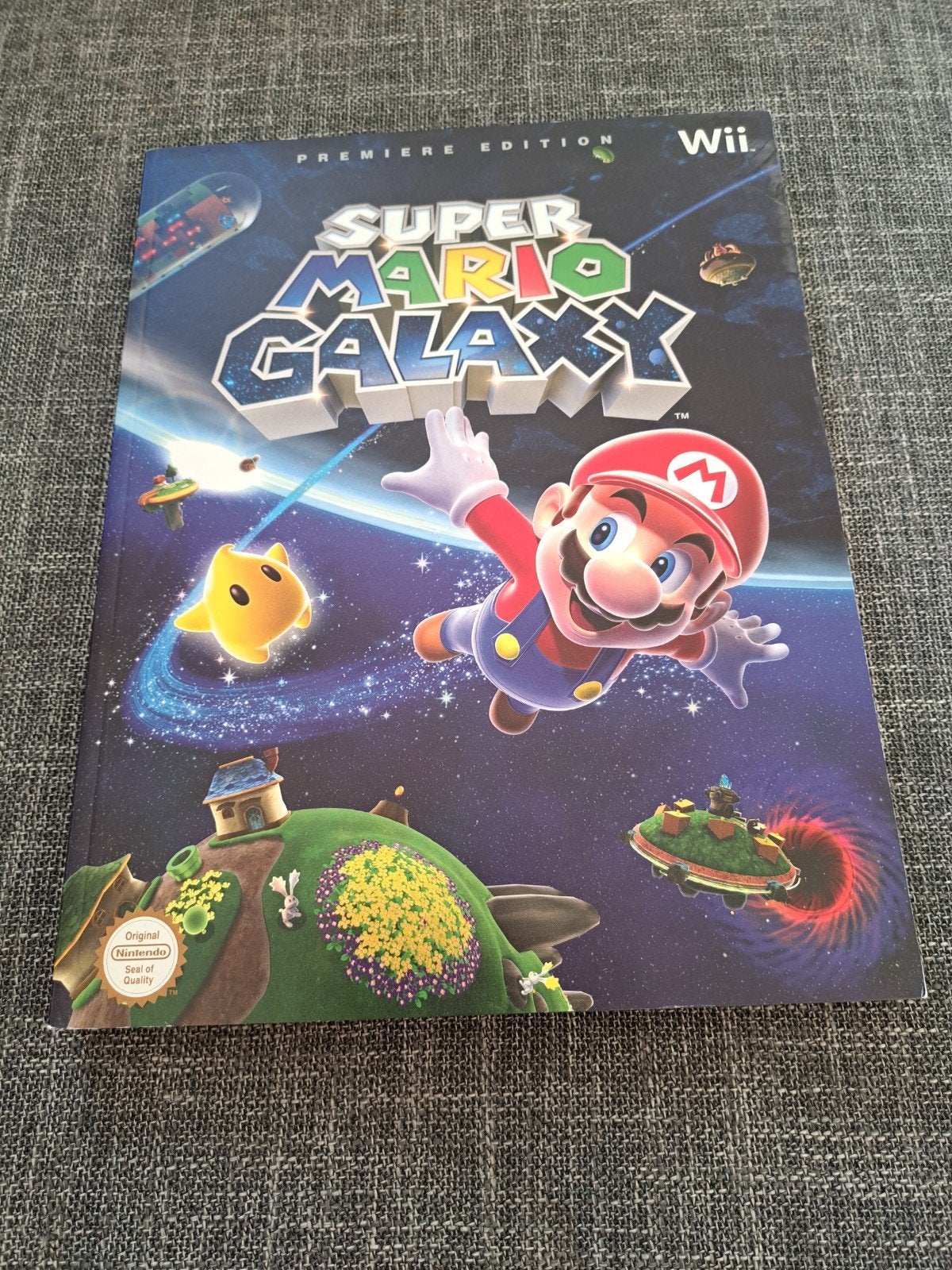 Strategy Guide van Super Mario Galaxy voot Nintendo Wii, 1 speler, Zo goed als nieuw, Vanaf 3 jaar, Ophalen