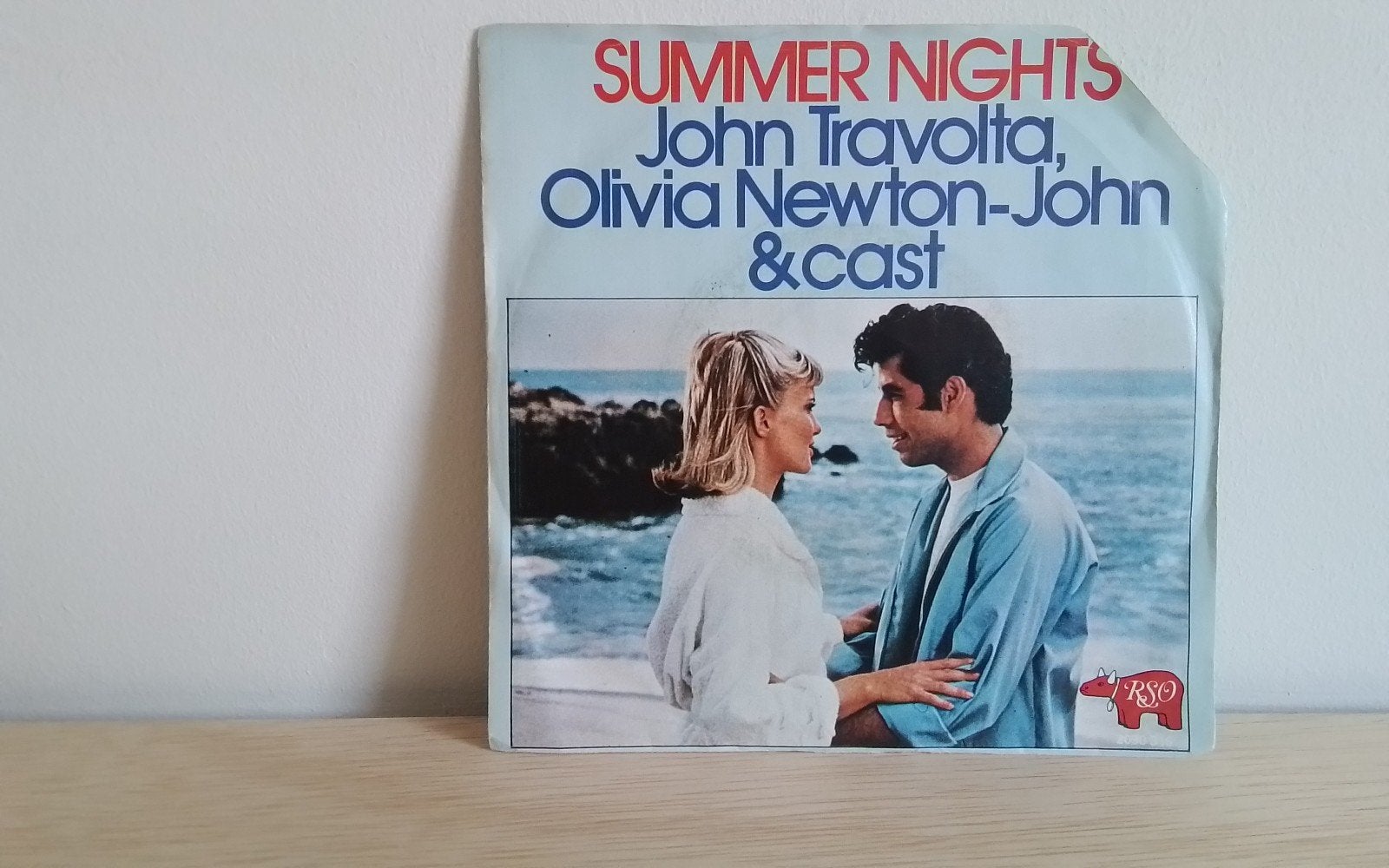 John Travolta & Olivia Newton John - summer nights, Ophalen of Verzenden, Gebruikt, Pop