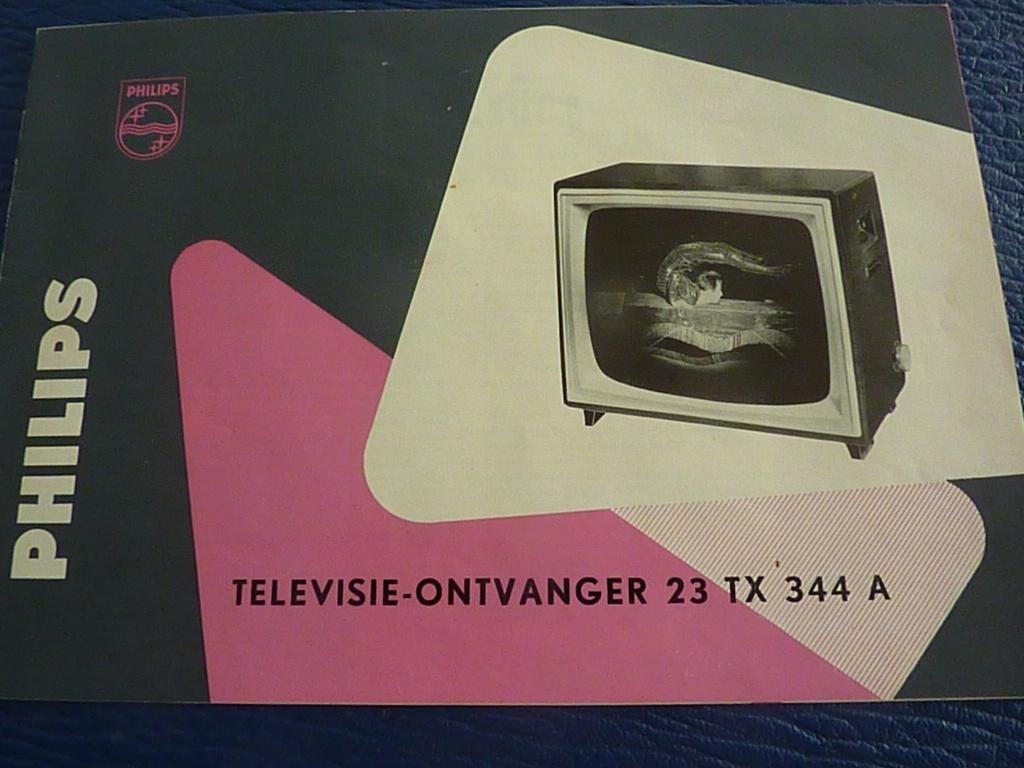 Philips TV Ontvanger Handleiding type 23 TX 344 A, Ophalen