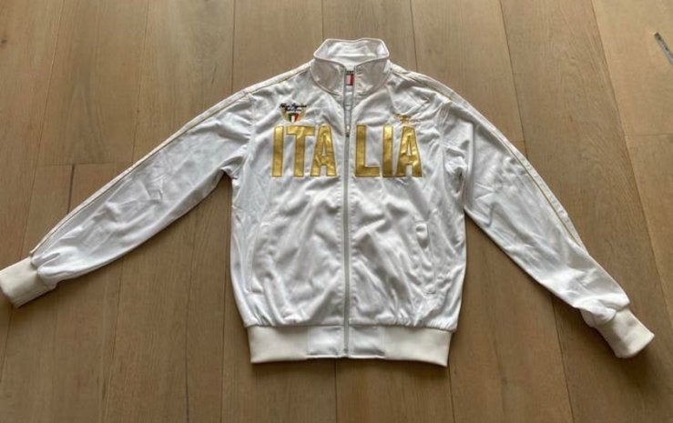 Italia vest M nieuw, Ophalen of Verzenden, Zo goed als nieuw, Maat 48/50 (M), Wit