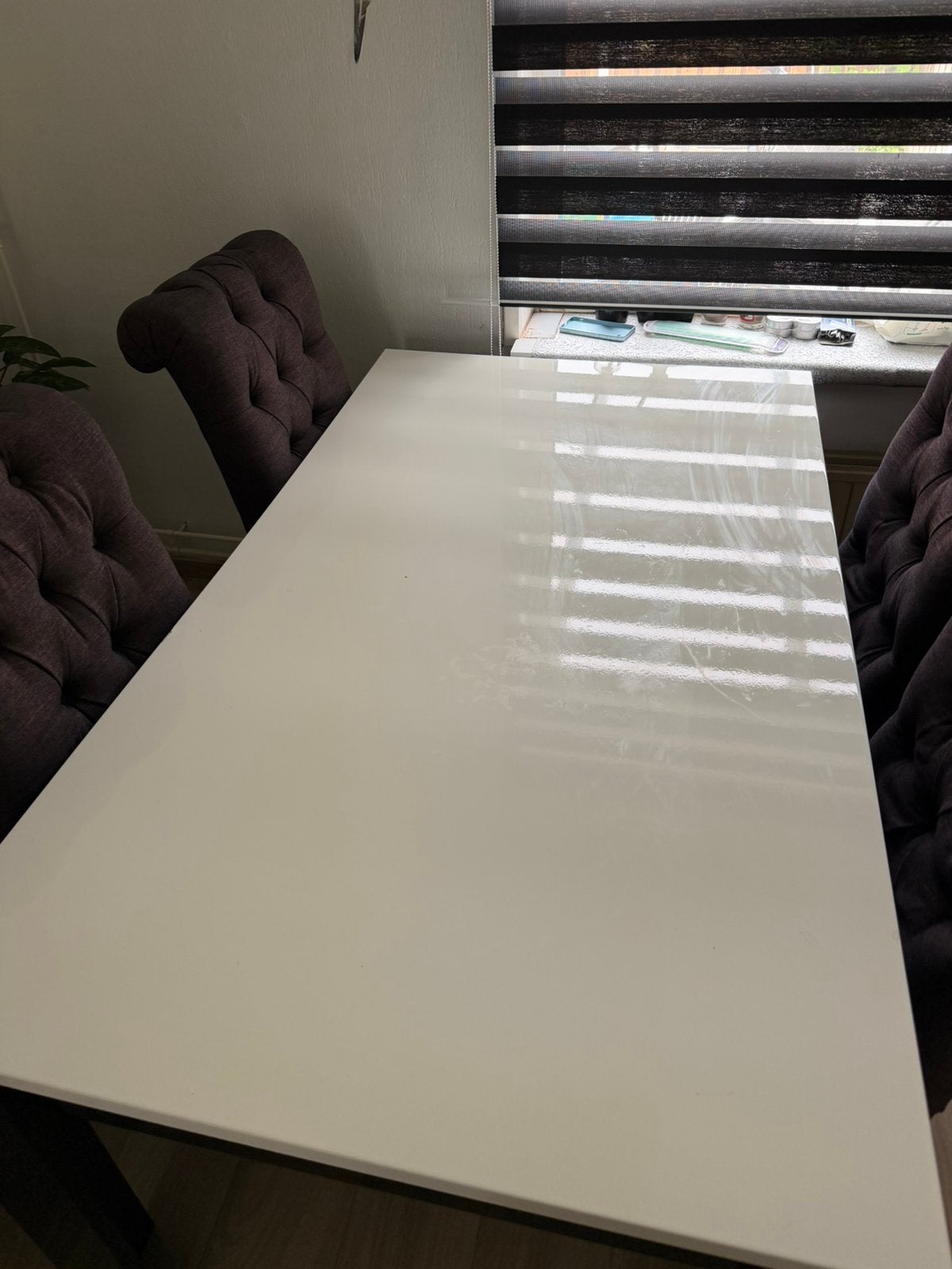 Eettafel gratis ophalen in Eindhoven, Huis en Inrichting, Tafels | Eettafels, Ophalen, Overige materialen, Gebruikt, 50 tot 100 cm