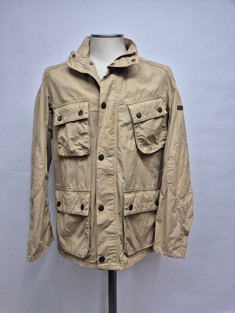 Barbour 'Int.Summer Jkt' Large, Top!, Kleding | Heren, Maat 52/54 (L), Barbour, Beige, Ophalen of Verzenden