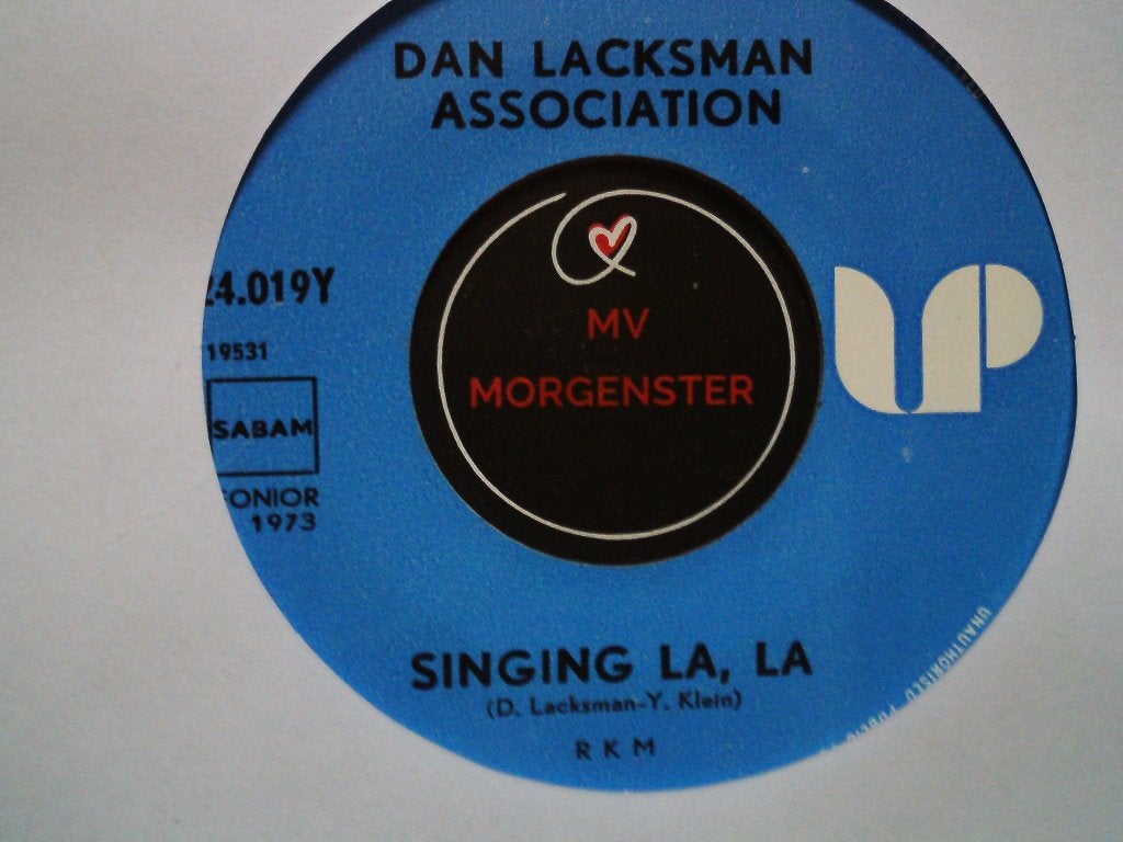 dan lacksman association - singing la, la  8jun, Originele persing, Ophalen of Verzenden, Zo goed als nieuw, Pop
