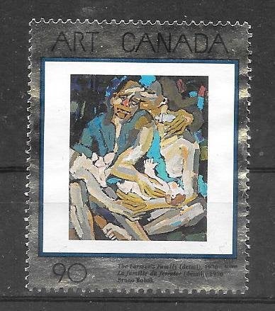 Canada 1998  Schilderij, Verzenden, Gestempeld, Noord-Amerika