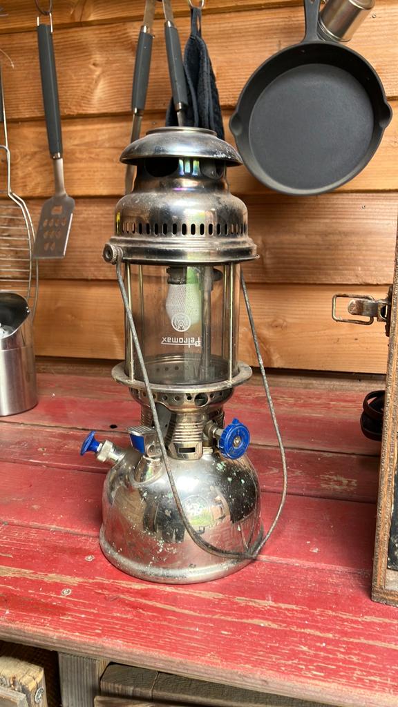 Petromax peutroleumlamp met toebehoren, Caravans en Kamperen, Kampeeraccessoires, Ophalen of Verzenden