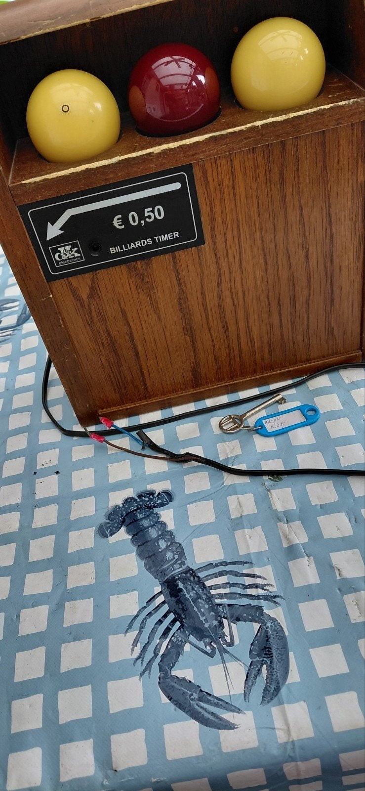 Vintage Biljart Timer - C&K Electronics, Ophalen, Gebruikt, Overige typen