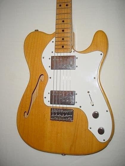 Fender Telecaster Thinline 1975, Muziek en Instrumenten, Ophalen, Zo goed als nieuw, Semi-solid body, Fender