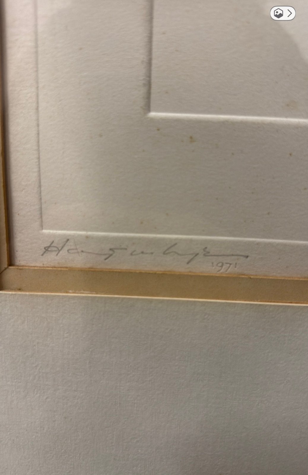 Uniek reliëf kunstwerk gesigneerd H.G. 1971, Antiek en Kunst, Ophalen of Verzenden