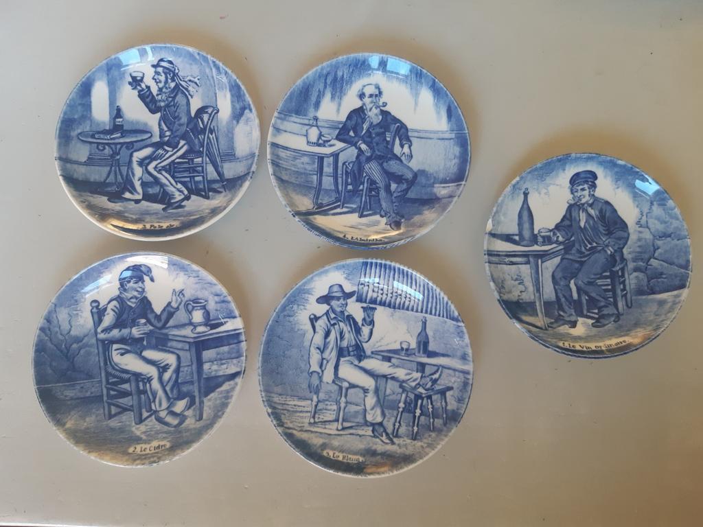 Royal Sphinx P Regout Maestricht Delfts Blauw, Huis en Inrichting, Keuken | Servies, Gebruikt, Keramiek, Ophalen of Verzenden