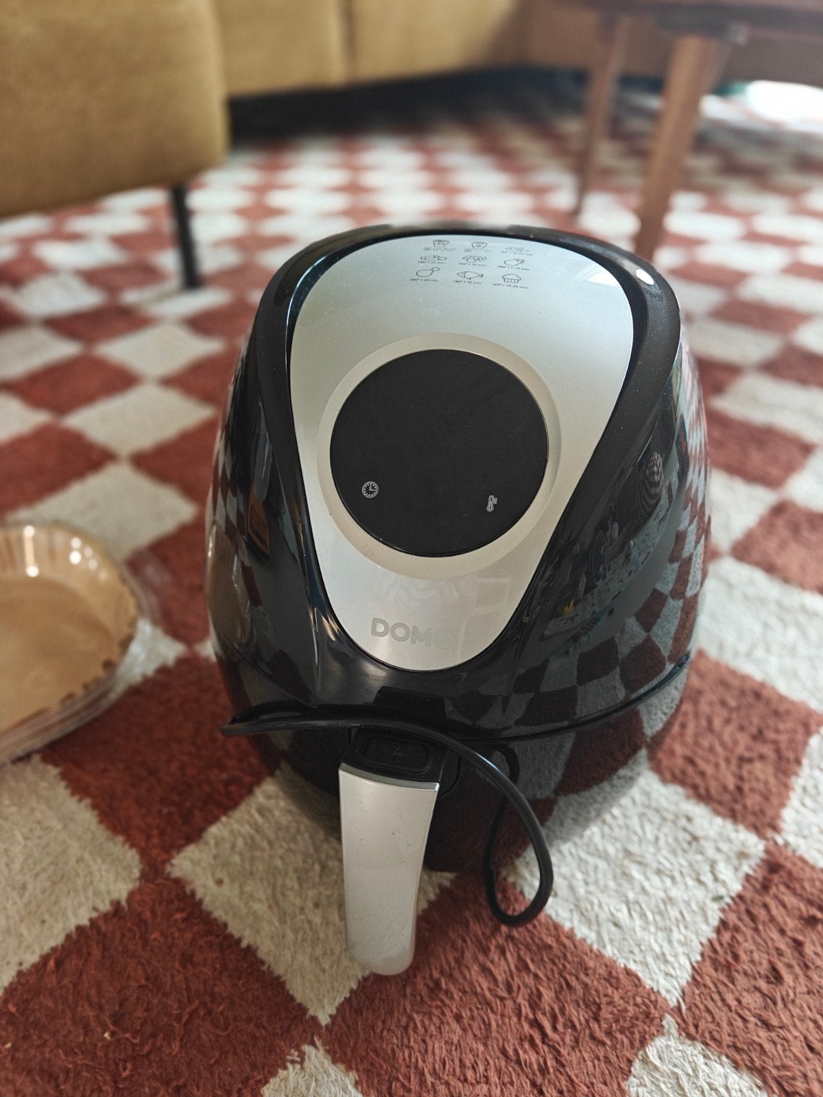 Domo Airfryer - Compact en Efficiënt, Ophalen of Verzenden, Zo goed als nieuw, Airfryer, Minder dan 750 gram