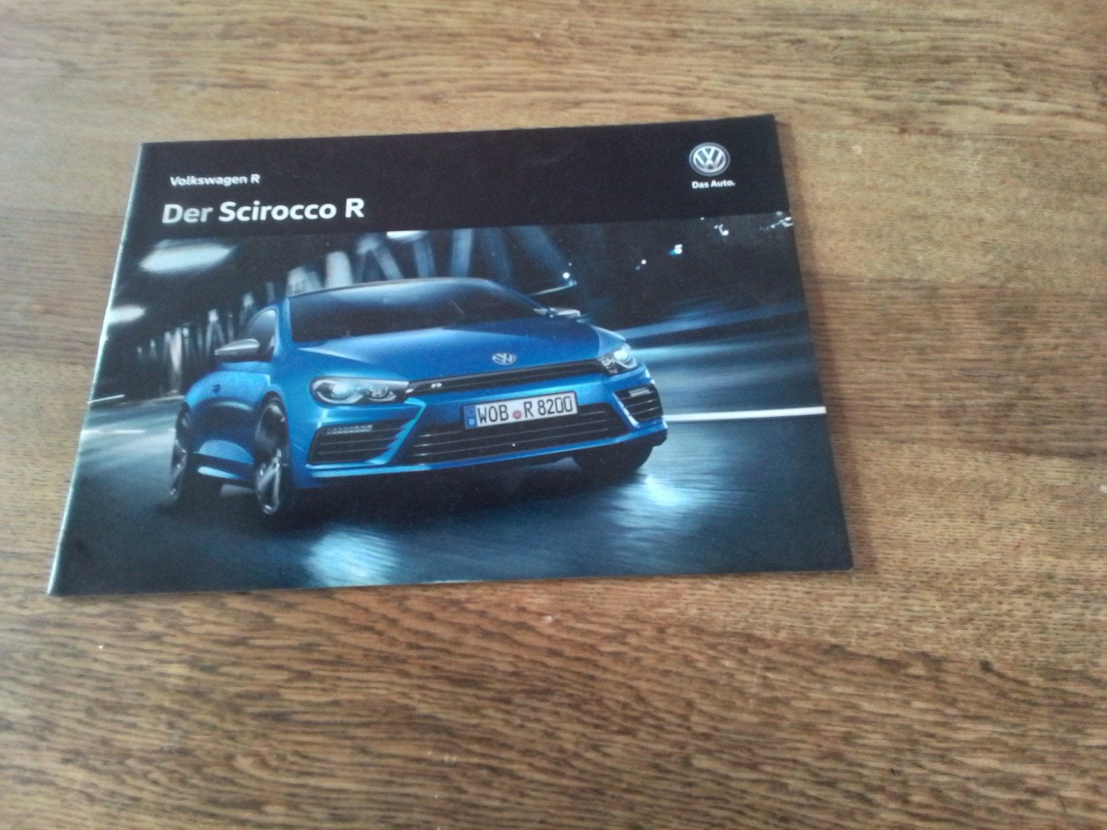 Folder VW Scirocco R 2015, Ophalen of Verzenden, Volkswagen