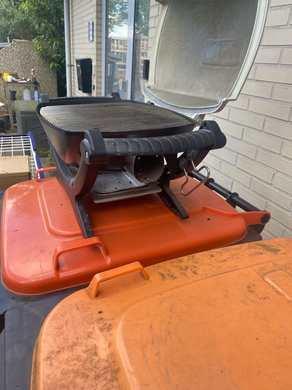 Weber Q1000 elektrische barbecue - Compact en krachtig, Tuin en Terras, Ophalen, Gebruikt