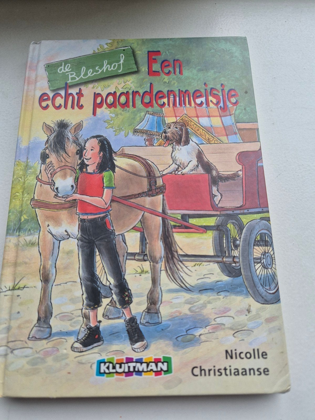 De Bleshof: Een echt paardenmeisje - Nicolle Christiaanse, Boeken, Ophalen of Verzenden, Zo goed als nieuw, Nicolle Christiaanse