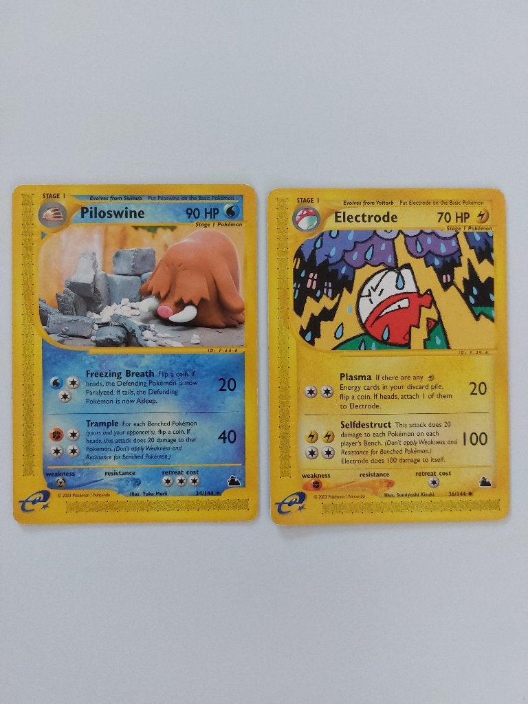 Pokémon Kaarten - Skyridge, Ophalen of Verzenden, Zo goed als nieuw, Meerdere kaarten