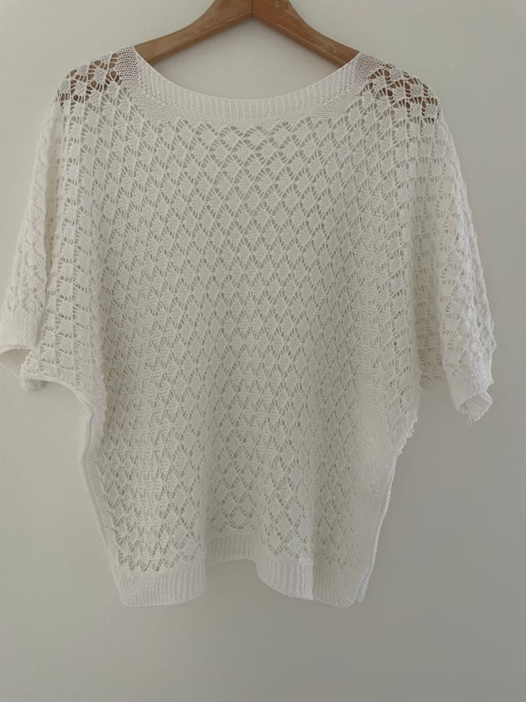 Made in Italy truitje maat M, Verzenden, Nieuw, Maat 38/40 (M), Wit