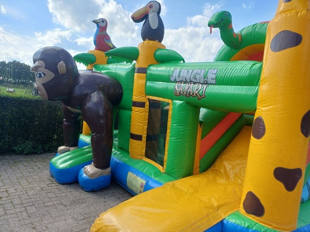 te koop, springkussen multiplay Safari, Ophalen of Verzenden, Gebruikt, Overige