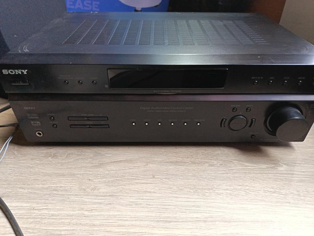 Sony STR-DE497 versterker, Ophalen, Zo goed als nieuw, 120 watt of meer, Sony