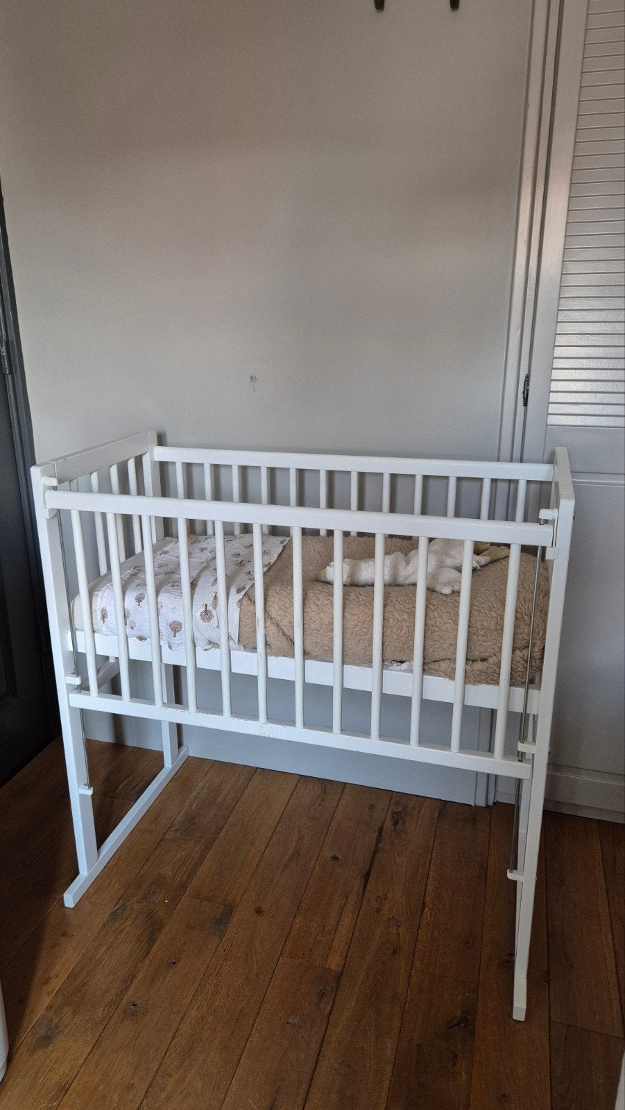 Cosleeper wiegje wieg Petite Amelie wit, Ophalen, Gebruikt, Wieg