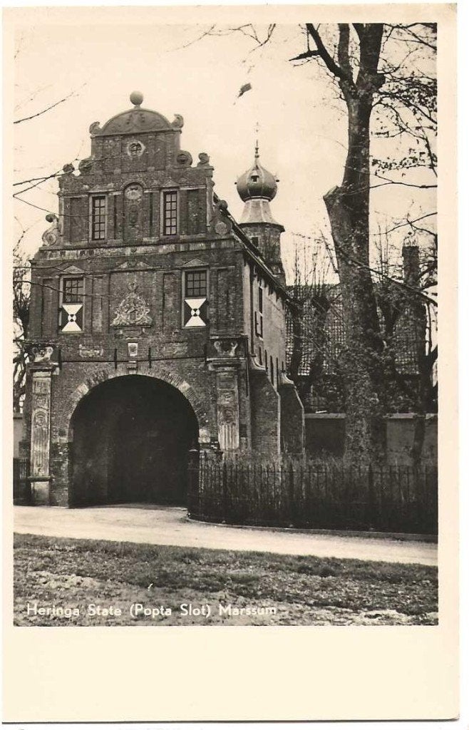 Jt31-140            Slot Marssum, Ophalen of Verzenden, 1920 tot 1940, Gelopen, Noord-Holland