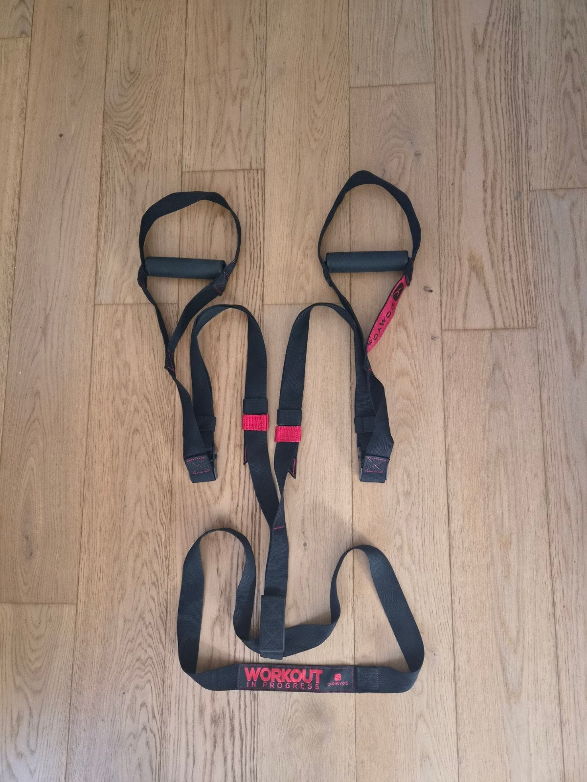 Workout functional trainer, trainingsbanden, Ophalen of Verzenden, Zo goed als nieuw