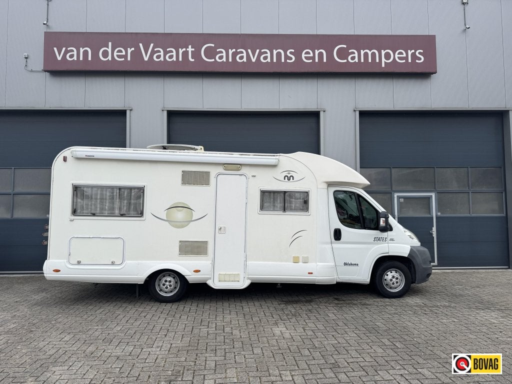 Miller Oklahoma States 700 Vier persoons camper, Caravans en Kamperen, Overige merken, Fiat, Bedrijf, Elektrische ramen