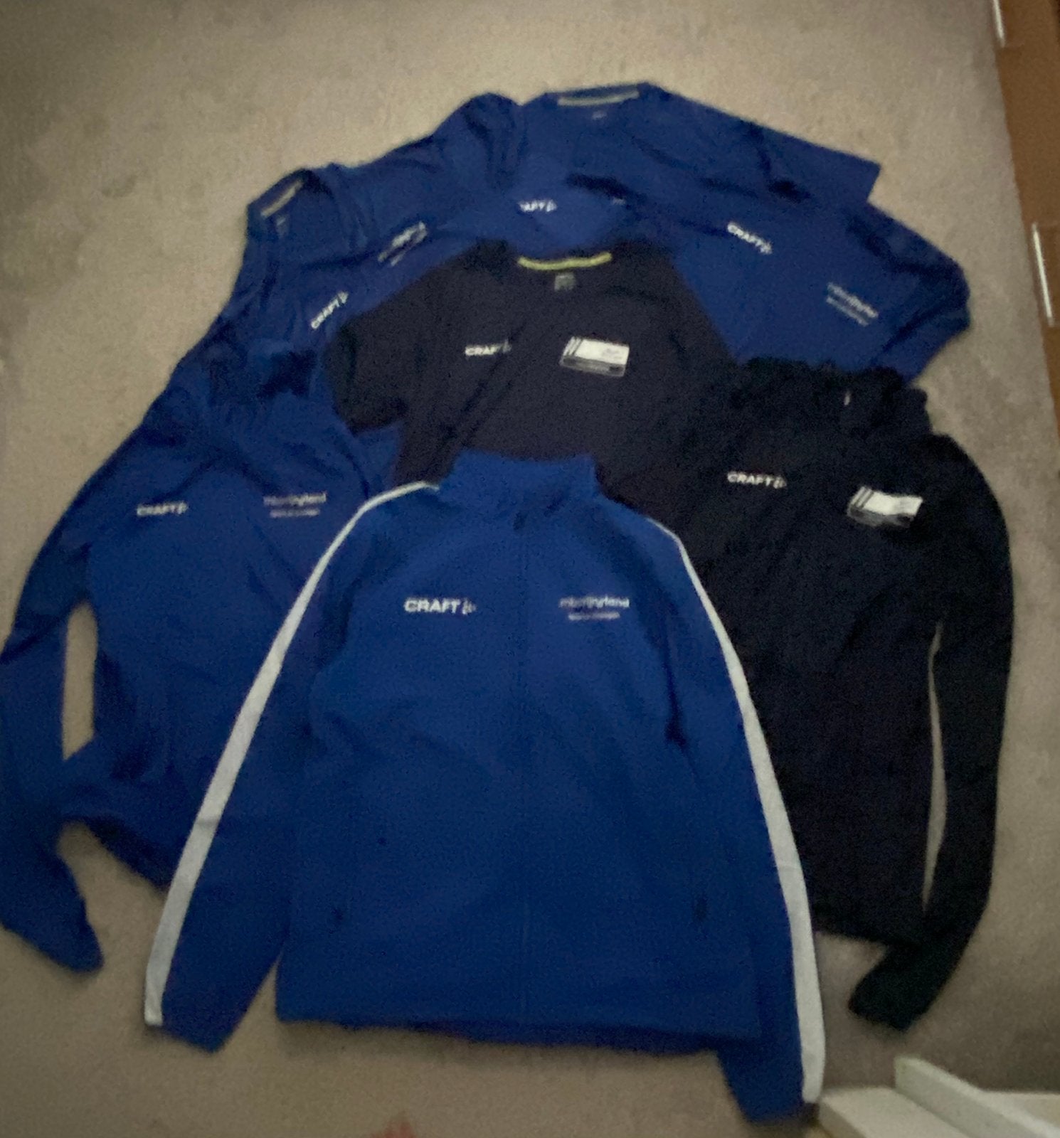Craft sportkleding MBO Rijnland Sport & Bewegen – maat XL, Ophalen, Zo goed als nieuw, Maat 56/58 (XL), Blauw
