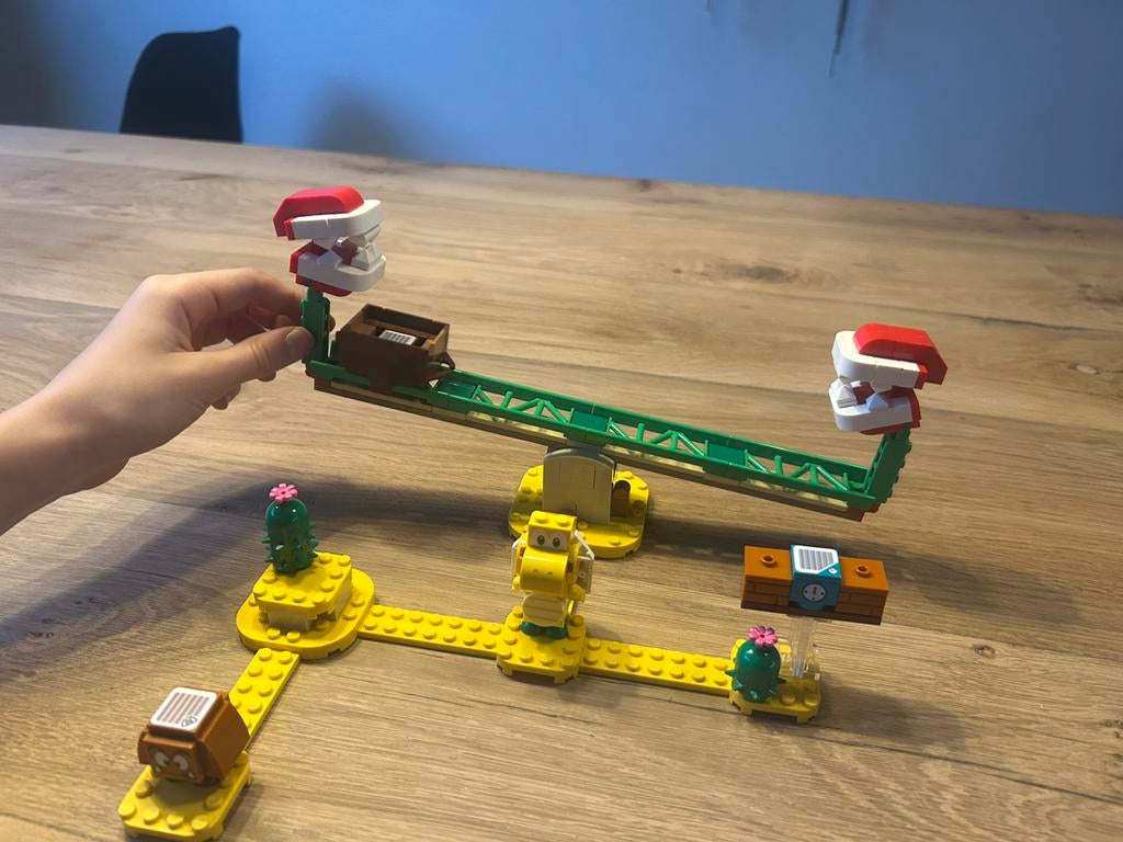 Lego mario piranha plant 71365, Ophalen of Verzenden, Gebruikt, Complete set, Lego