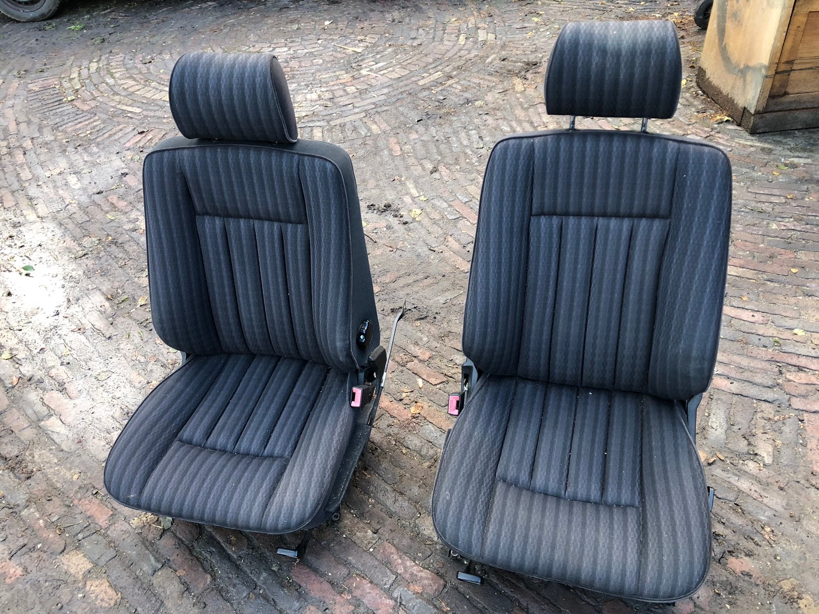 Voorstoelen li re w124 mopf eins, Ophalen of Verzenden, Gebruikt, Mercedes-Benz
