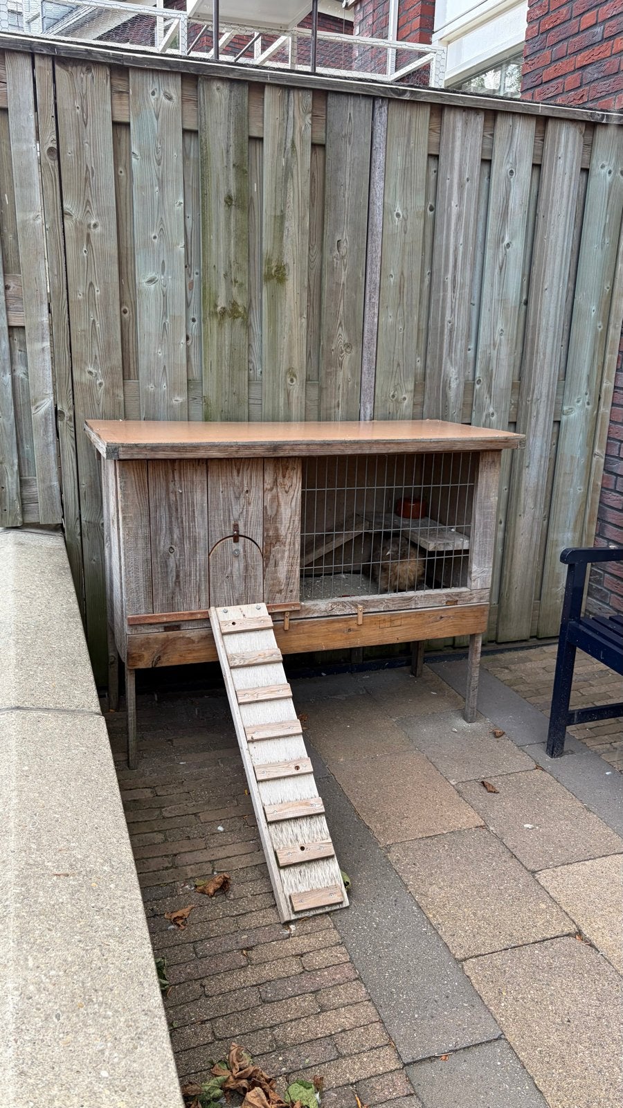 Kippen/konijnenhok, Dieren en Toebehoren, Ophalen, 90 cm of meer, Hok, 110 cm of meer
