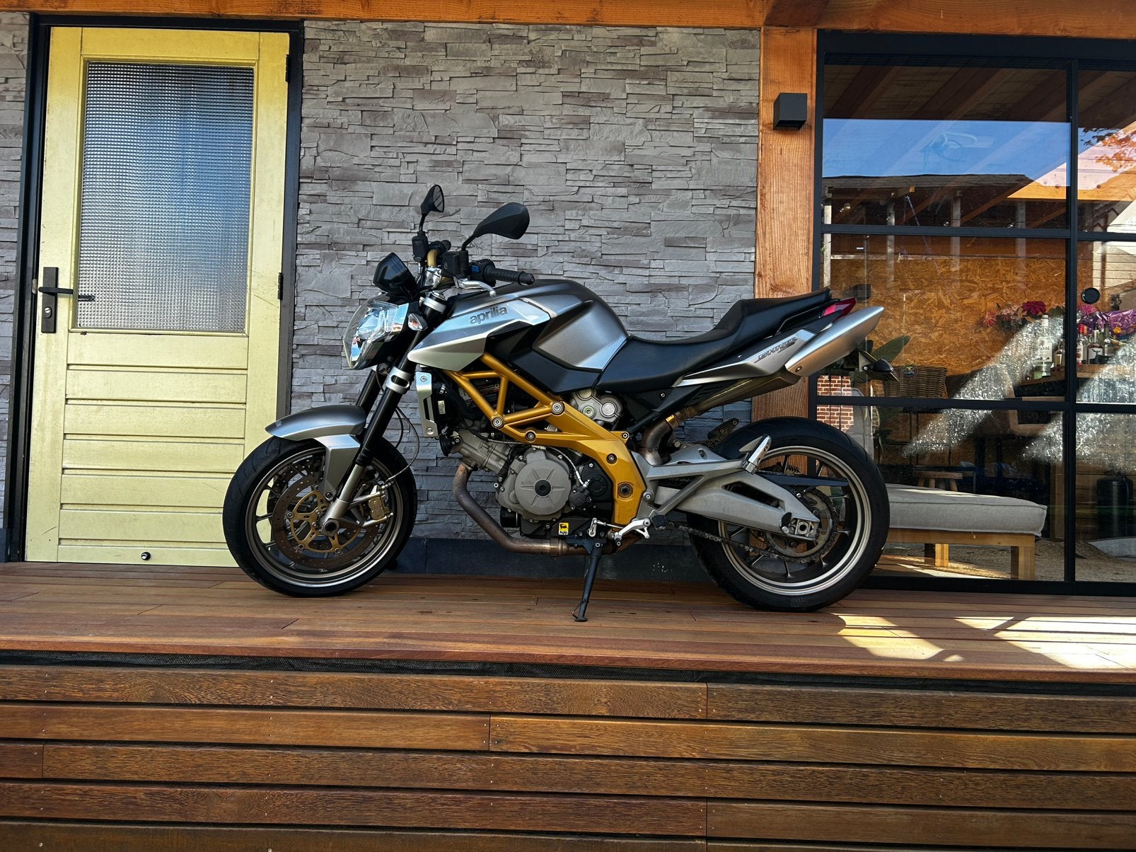 Te koop aangeboden een mooie Aprilia Shiver 750 cc bj 2008, Particulier, Naked bike