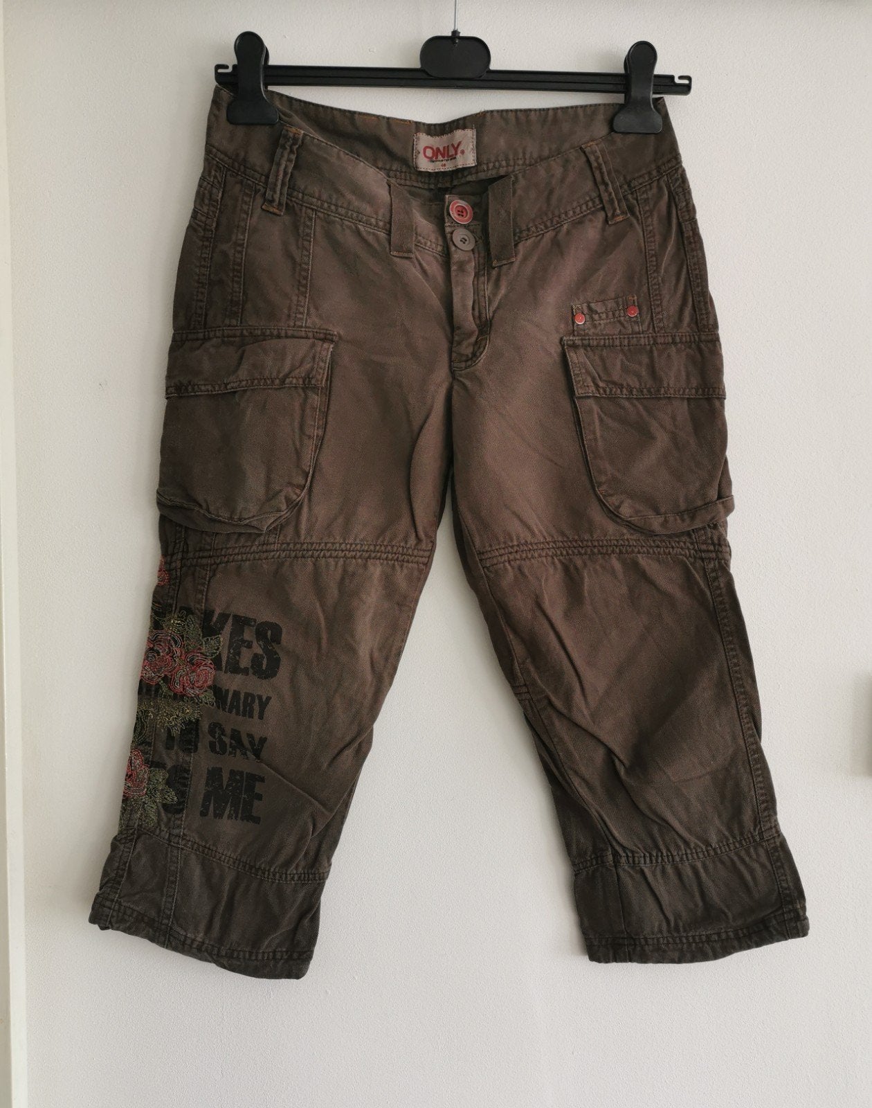 ONLY de Luxe knickers met borduursel mt. 40, Verzenden, Nieuw, W30 - W32 (confectie 38/40), Overige kleuren
